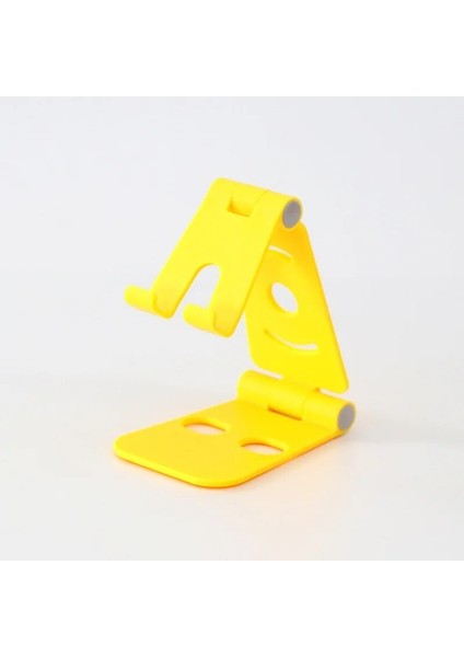 Yeni Sarı Stil Evrensel Katlanır Tablet Telefon Tutacağı Ayarlanabilir Masaüstü Montajlı Tripod IPad IPhone Için Stand Tutucu Desteği Masa Sabitleyici (Yurt Dışından)