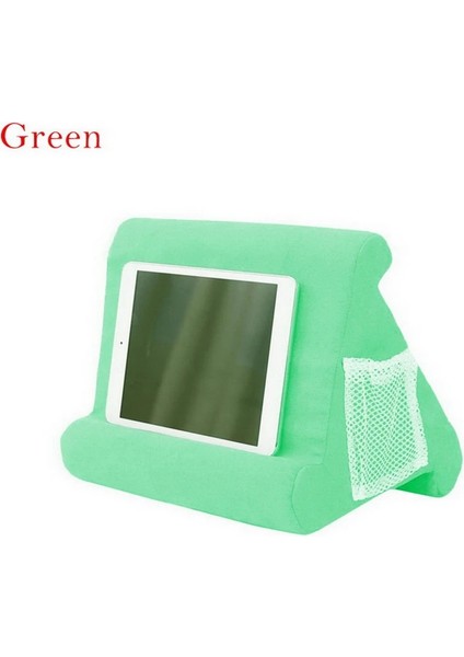 Yeşil Stil Dizüstü Bilgisayar Tutacağı Tablet Yastık Köpük Masası Çok Amaçlı Braketi iPad Tablet Için Dizüstü Soğutma Pedi Standı Tutacağı Kucak Dinlenme Yastığı (Yurt Dışından)