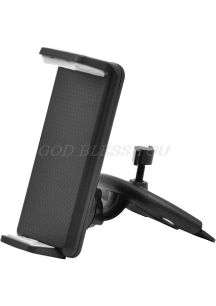 Gri Stil Evrensel 360 Derece Döndürme Araba CD Yuvası Montaj Tutucu Telefon Tablet Için Standı (Yurt Dışından)