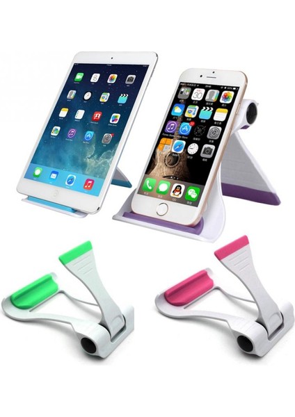 Yeşil Stil Evrensel Ayarlanabilir Masa Tablet Pc Standı Tutacağı Katlanabilir Cep Telefonu Tutacağı iPad Tablet #906 Için Yeni (Yurt Dışından)