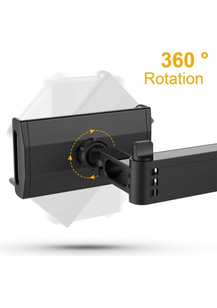 Kırmızı Stil Esnek 360 Derece Dönen iPad Araba Yastığı Cep Telefonu Tutacağı Tablet Standı Arka Koltuk Kafalık Montaj Braketi Inç (Yurt Dışından) indirimleri