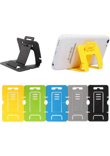 1 Adet Rastgele Stil Ince Mini Ayarlanabilir Katlanabilir Kart Cüzdan Cep Telefonu Masası Akıllı Telefon Veya Tablet Için Stand Tutucu Evrensel Stand Tutucu (Yurt Dışından)