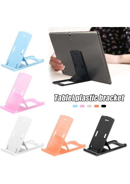 Pembe Tarzı Telefon Standı Tablet Pc Braketi Beş Dereceli Ayarlanabilir Braketler Katlanabilir Çok Renkli Cep Telefonu Aksesuarları Taşınabilir Evrensel (Yurt Dışından) fiyatları