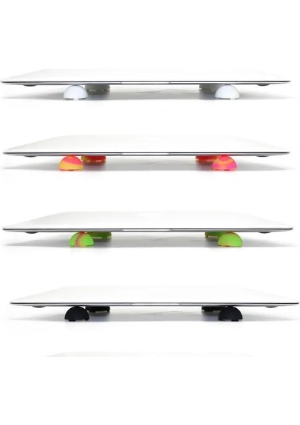 Turuncu Tarzı Et Taşınabilir Silikon Dizüstü Tablet Pc Soğutma Ayakları Dizüstü Soğutucu Topu Yükseltme Ayak Pedi Tutucu Standı 0. (Yurt Dışından) fırsatları