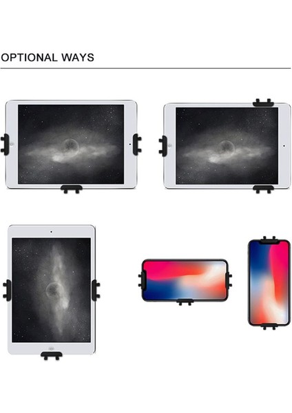 Beyaz Stil 3x Evrensel Cep Telefonu Tablet Tutucu iPad iPhone Desteği Için Duvara Montaj Standı Depolama Kabloları ve Ev Kanca Askısı (Yurt Dışından) fiyatları