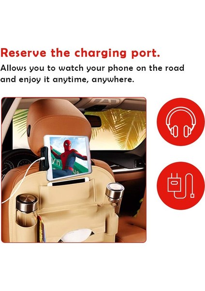 No.5 Tarzı Araba Tablet Tutucu Standı Araba Arka Yastık Ipad Air Için Evrensel 360 Döndürme Braketi Arka Koltuk Araba Montajı Handrest (Yurt Dışından) fırsatları