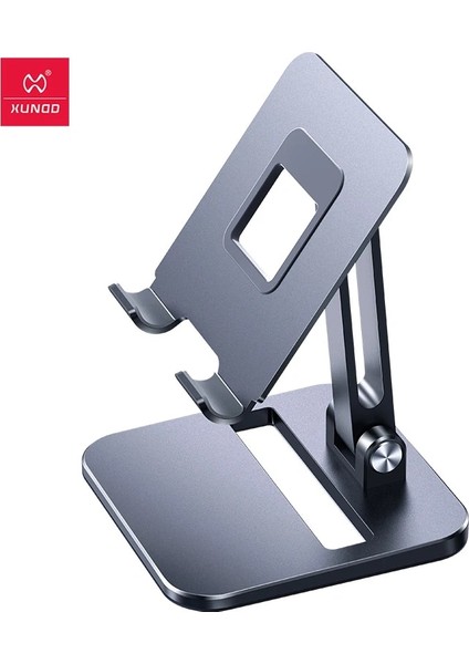 11 Inç Stilinin Altında Xundd Tablet Standı iPad Için Ayarlanabilir Katlanabilir Metal Telefon Montaj Tutacağı 태블릿 거치대 Destek Tableti Masaüstü Tabanı (Yurt Dışından)