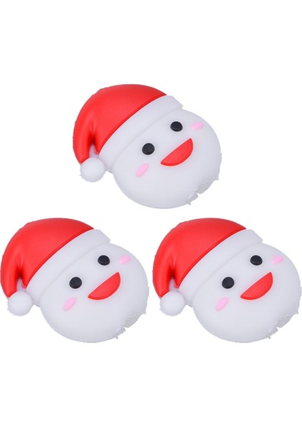 Geyik Tarzı Dayanıklı Sevimli Kolay Kurulum Kablo Koruyucu Kapak Karikatür Silikon Koruyucu Kılıf Aksesuarları IPhone Için Kollu Noel (Yurt Dışından)