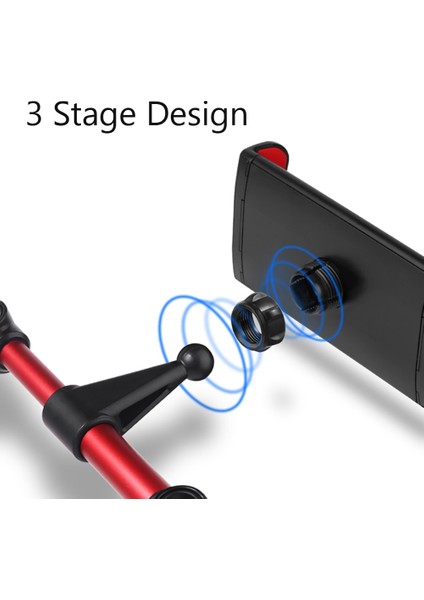 C1 Stili Araba Arka Yastık Telefon Tutucu Tablet Araba Standı Koltuk Arka Kafalık Montaj Braketi iPhone X8 iPad Mini Tablet Inç (Yurt Dışından) indirimleri