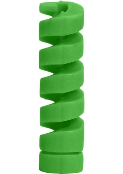 Gri Tarzı Spiral Koruyucu Koruyucu Kapak iPhone Android Için Mükemmel ve Dayanıklı Silikon Işlemi USB Kablosu Kablosu Koruyucu Kılıf (Yurt Dışından)