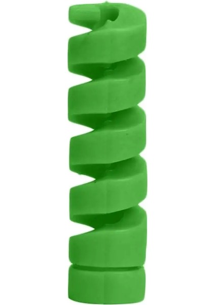 Pembe Tarzı Spiral Veri Kablosu Koruyucu Kapak Silika Jel, Apple Android Şarj Hattının Kırılma Önleyici Koruyucu Kapak Için Uygun (Yurt Dışından) fiyatları