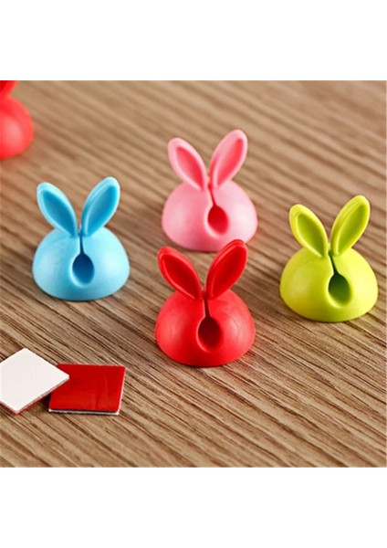 2 Adet Rastgele Stil Sıanute Tavşan USB Kablo Bağları Düzenleyici Tel Kordon Sabitleyici Klip Kulaklık Kablo Sarıcı Bobin Kelepçesi Koruyucu (Yurt Dışından) fiyatları