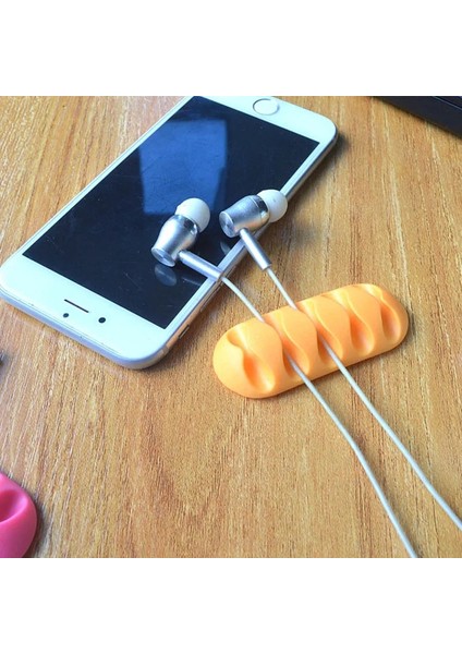 2-3 Adet Tarzı Licone USB Kablo Düzenleyici Kablo Sarıcı Masaüstü Düzenli Klipler Fare Için Kablo Tutucu Kulaklık Tel Şarj Cihazı Kurşun Sabitleme Klipleri (Yurt Dışından)