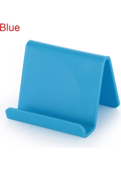 Mavi Stil Şeker Renk Evrensel Mini Akıllı Telefon Masa Masa Montaj Standı Cep Cep Telefonu Tabletler Için Telefon Tutucu Braketi Tembel Braketi (Yurt Dışından)