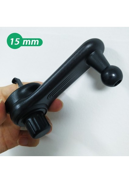 Uzatma Kolu - 15MM Tarzı Araba Telefon Tutucu Için Uzatma Kolu Hava Firar Klipsi Yükseltme Standı Top Kafa Dağı Hava Çıkışları Arabada Telefon Desteği (Yurt Dışından)