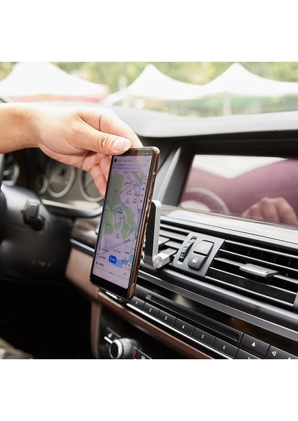 Kırmızı Stil Lüks Dikdörtgen Manyetik Araç Tutucu Hava Firar Standı Montaj Araç Telefonu Tutacağı Tek El Ekranı Evrensel Mıknatıs Gps Standı Desteği (Yurt Dışından) fırsatları