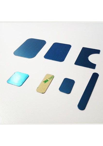 17.5X17.5MM Stili 5PCSLOT18 Boyutu Evrensel Dikdörtgen Yuvarlak Metal Plaka Disk Demir Levha Mıknatıs Manyetik Araba Cep Telefonu Standı Tutucu (Yurt Dışından)