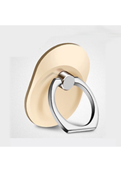 Elips Kalp Altın Stili Lüks Elmas Parlak Metal Cep Telefonu Yüzük Standı Soket Soket 360 Tutucu Cep Telefonu Telefon Cep Telefonları Için Destek (Yurt Dışından)