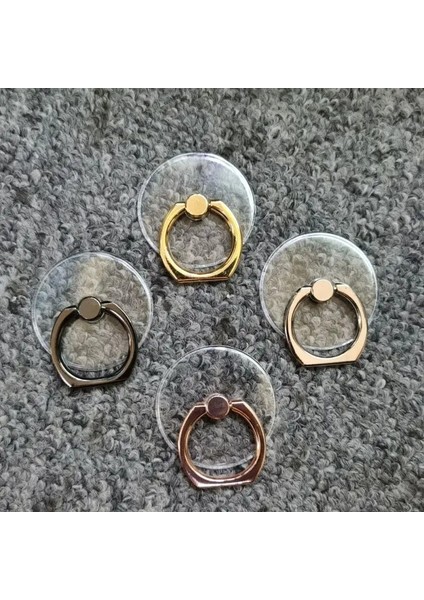 Stil 04 Stili Dönebilen Telefon Holde Derecesi Dönebilen Şeffaf Kristal Parmak Yüzük Akıllı Telefon Soketi Için Akıllı Telefon Standı (Yurt Dışından)