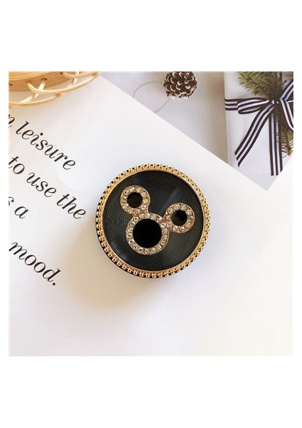 No.10 Tarzı Lüks Evrensel Inci Masaüstü Tutkal Katlanabilir Telefon Tutacağı, IPhone x Pro Max Kulaklık Kordon Sarıcı Araç Telefonu Tutacağı Için Uygundur (Yurt Dışından)