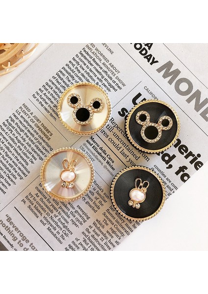 No.10 Tarzı Lüks Evrensel Inci Masaüstü Tutkal Katlanabilir Telefon Tutacağı, IPhone x Pro Max Kulaklık Kordon Sarıcı Araç Telefonu Tutacağı Için Uygundur (Yurt Dışından) fırsatları