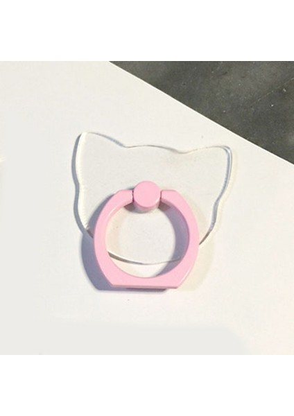 No.14 Tarzı Evrensel Hd Şeffaf Cep Telefonu Tutacağı Şeker Renkli Telefon Zil Tutacağı Cep Telefonu Standı Parmak Yüzük Tutacağı Soporte Celular (Yurt Dışından)