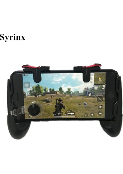 Sadece Düğme Stili Telefon Için L1R1 Joystick Tetikleyicili Kavrama L1R1 Yangın Düğmeleri iPhone 8 Için Android Ios Mobil Gamepad Pubg Denetleyicisi Için Tutucu (Yurt Dışından) fiyatları
