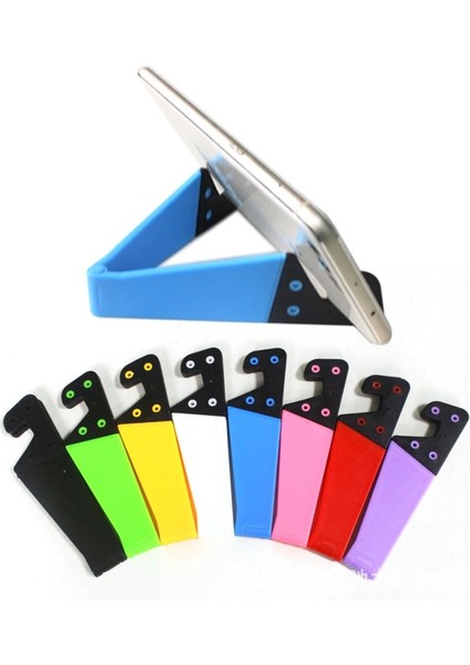 Pembe Tarzı V-Şekilli Evrensel Katlanabilir Cep Telefonu Standı Tutucu Akıllı Telefon ve Tablet Için Ayarlanabilir Destek Telefon Tutacağı Yüksek (Yurt Dışından) fiyatları