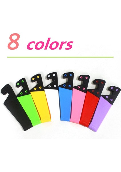 Pembe Tarzı V-Şekilli Evrensel Katlanabilir Cep Telefonu Standı Tutucu Akıllı Telefon ve Tablet Için Ayarlanabilir Destek Telefon Tutacağı Yüksek (Yurt Dışından) modelleri