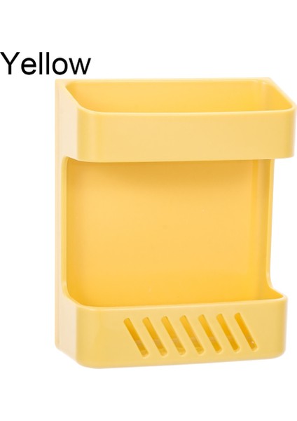 5 Sarı Stil Yazın Yapıştır Tarzı Cep Telefonu Şarj Tutucu Braketi IPhone Anahtarlık Duvara Montaj Standı Pratik Duvar Rafı Otel Evrensel (Yurt Dışından)