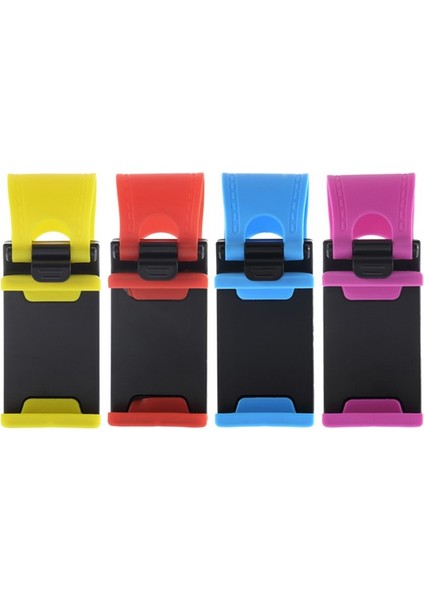 Rastgele Renk Stili Yeni Profesyonel Araba Direksiyon Montaj Tutucu Abs Band Cep Telefonu Sahipleri Araba Standı IPhone Için Ipod Için Mp4 Gps Huawei Için (Yurt Dışından)