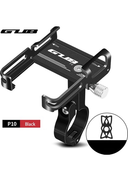 Gub P10 Siyah Stil Gub P Ayarlanabilir Cep Telefonu Standı Tutucu M365 Pro Elektrikli Scooter Bisiklet Gidon Montaj Braketi Raf Moto Cihazı (Yurt Dışından)