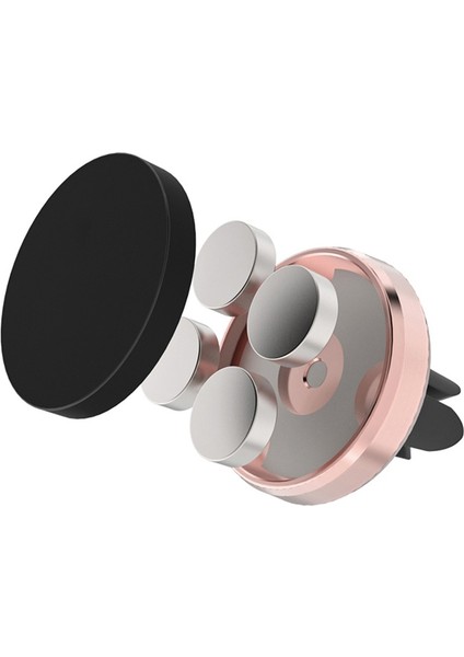 Gül Altın Tarzı 360 ° Dönebilen Havalandırma Deliği Manyetik Araba Braketi Gps Navigasyon Için Uygun Evrensel Mıknatıs Araba Braketi Mıknatıs Tutucu (Yurt Dışından) fiyatları