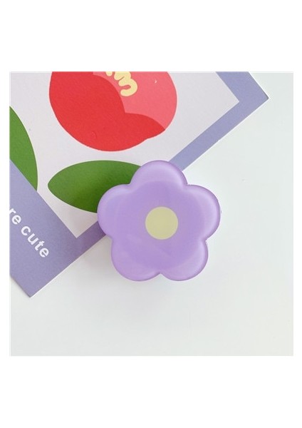 No.2 Tarzı Yeni Epoksi Reçine Evrensel Taze ve Güzel Çiçekler Katlanabilir Kavrama Tok Braketi Cep Telefonu Zil Braketi Cep Telefonu Aksesuarları (Yurt Dışından)