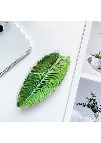 Bir Stil Simülasyon Bırakır Kore Akıllı Telefon Tutucu Griptok IPhone 13 Için Destek Pro Max Xr Grip Tok El Bandı Parmak Standı (Yurt Dışından)