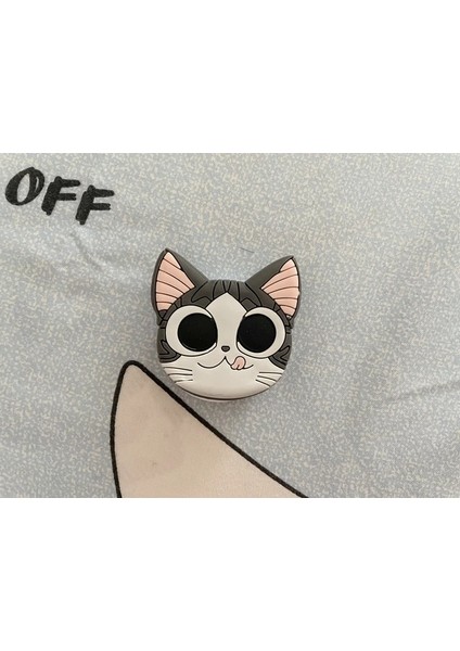 Hava B Tarzı Karikatür Avokado Kt Cat Silione Cep Telefonu Için Çok Fonksiyonlu Telefon Katlama Tutucu Tablet Bilgisayar Için Evrensel Stand Desteği. (Yurt Dışından)
