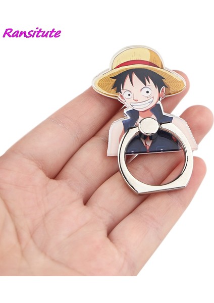 No.6 Tarzı R1687 Anime Boy Karikatür Moda Yüzük Metal Cep Telefonu Aksesuarları Dönen Halka Braketi Tembel Masaüstü Anti-Düşme Braketi Hediyeler (Yurt Dışından) fırsatları