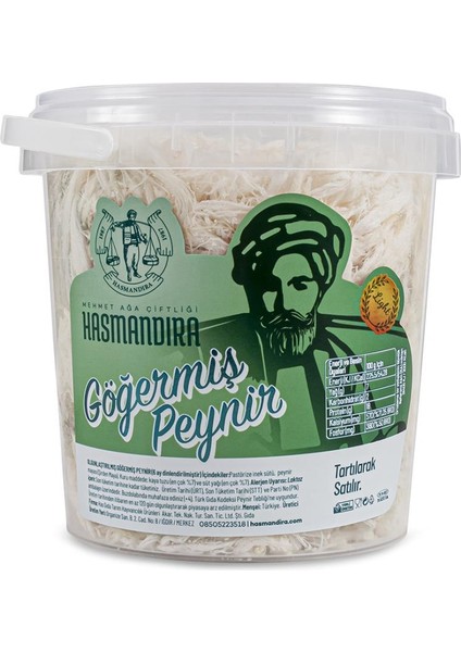 [hasmandıra] Göğermiş Peynir - 450 gr