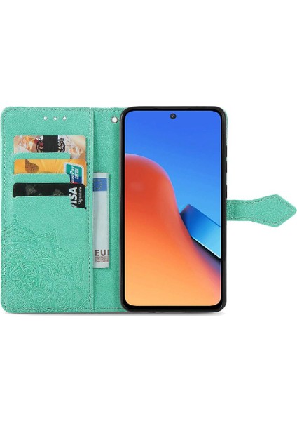 Redmi 12 4g Için Kılıf Deri Kılıf Kapak Çevirin Basit Iş Zarif (Yurt Dışından)