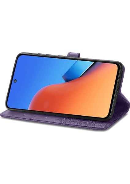 Redmi 12 4g Için Kılıf Deri Kılıf Kapak Çevirin Basit Iş Zarif (Yurt Dışından)