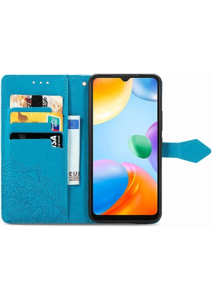 Redmi 10C Flip Kapak Kılıf Için Kılıf Darbeye Zarif Desen (Yurt Dışından) modelleri
