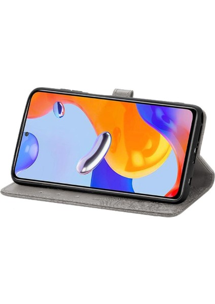 Redmi Not 11 Için Kılıf Pro Basit Iş Çevirme Kapağı Zarif Desen (Yurt Dışından)