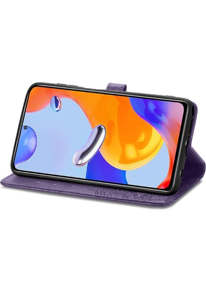 Redmi Not 11 Için Kılıf Pro Basit Iş Çevirme Kapağı Zarif Desen (Yurt Dışından) modelleri