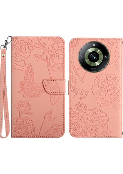 Realme 11 Pro Darbeye Deri Kılıf Anti-Damla Koruma Pu (Yurt Dışından)