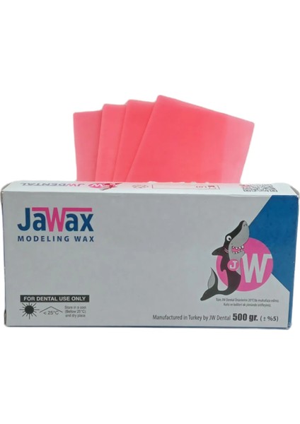 Jawax Modelleme Mumu, Baz Plak Mumu, Pembe Mumu, 500 gr