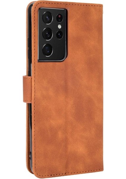 Kart Tutucu Flip ile Samsung Galaxy S21 Ultra Koruyucu Kapak Için Kılıf (Yurt Dışından) modelleri