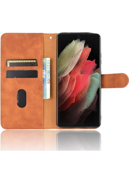 Kart Tutucu Flip ile Samsung Galaxy S21 Ultra Koruyucu Kapak Için Kılıf (Yurt Dışından) indirimleri