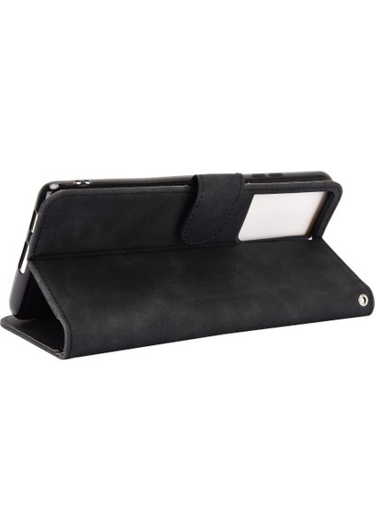 Kart Tutucu Flip ile Samsung Galaxy S21 Ultra Koruyucu Kapak Için Kılıf (Yurt Dışından) modelleri