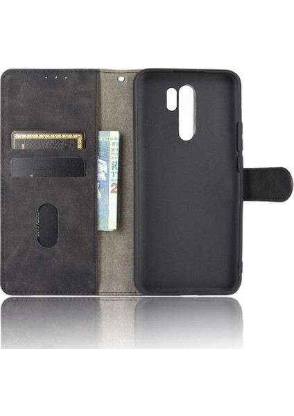 Kart Tutucu ile Xiaomi Redmi 9 Için Kılıf Kickstand Koruyucu Kapak Tam (Yurt Dışından)