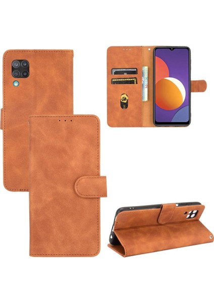 Samsung Galaxy M12/F12 Kart Tutucu Kartı ile Tam Koruma (Yurt Dışından)
